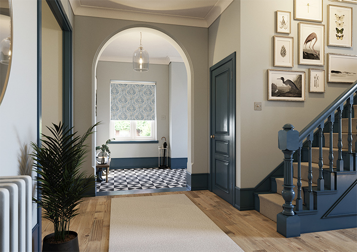 Cipriani, French Blue - Twist&Fit Roller Blind - Image 7